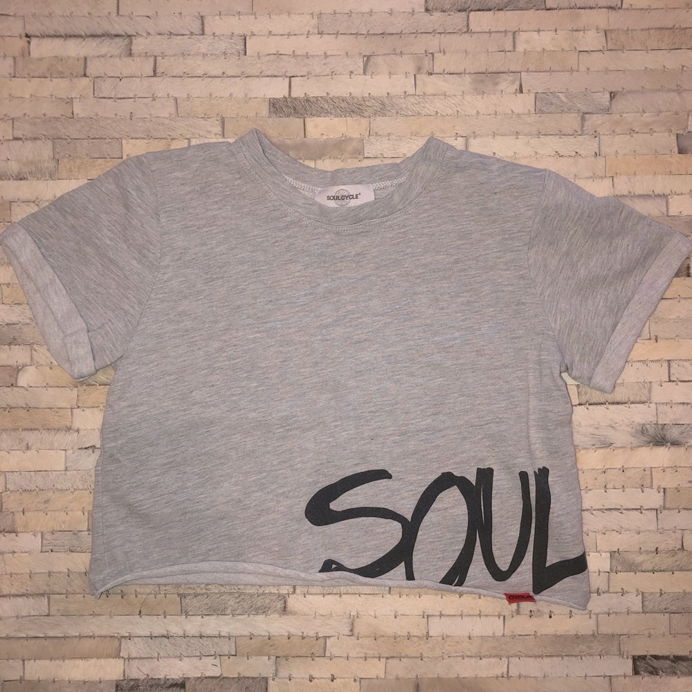SoulCycle crop top shirt size S/M